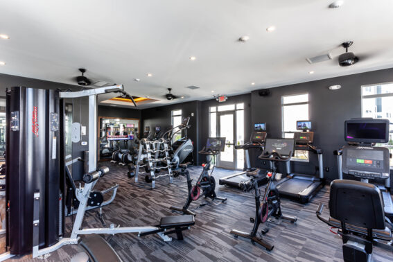 Resident fitness center